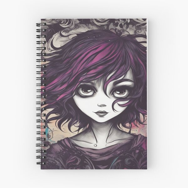 Item preview, Emo Elegance Amidst Watercolor Dreams designed and sold by Feathers & Futhark.