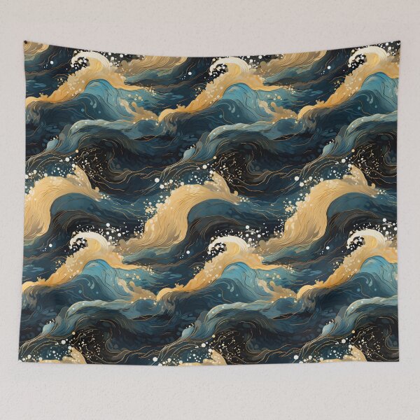 Item preview, Oceanic Tranquility - Relaxing Interior Decor designed and sold by RetComly.