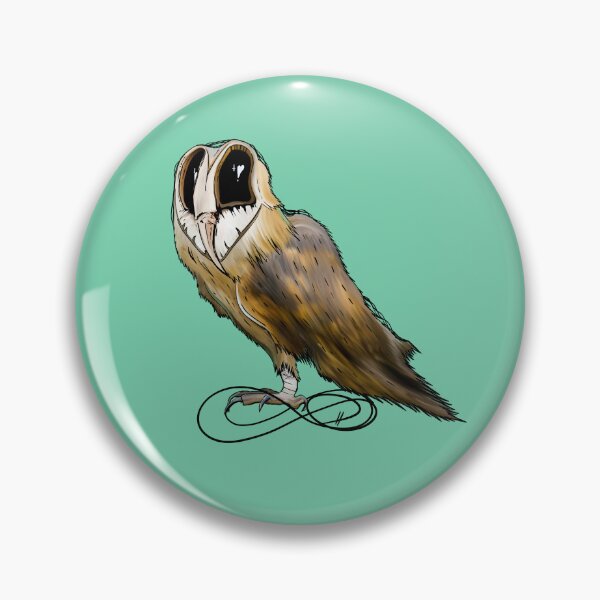Item preview, Zombie owl designed and sold by EMMJ-ART.