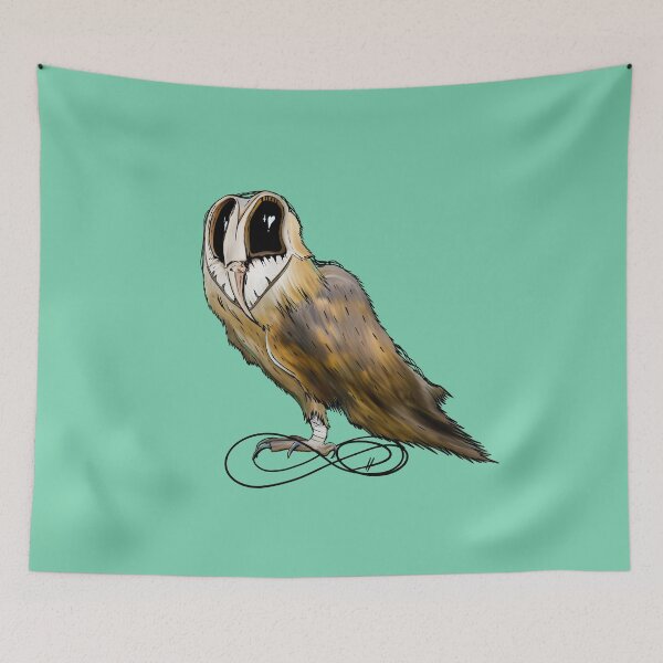 Item preview, Zombie owl designed and sold by EMMJ-ART.