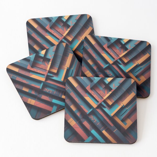 Item preview, Symmetrical Colorful Pattern. designed and sold by ExtraEm.