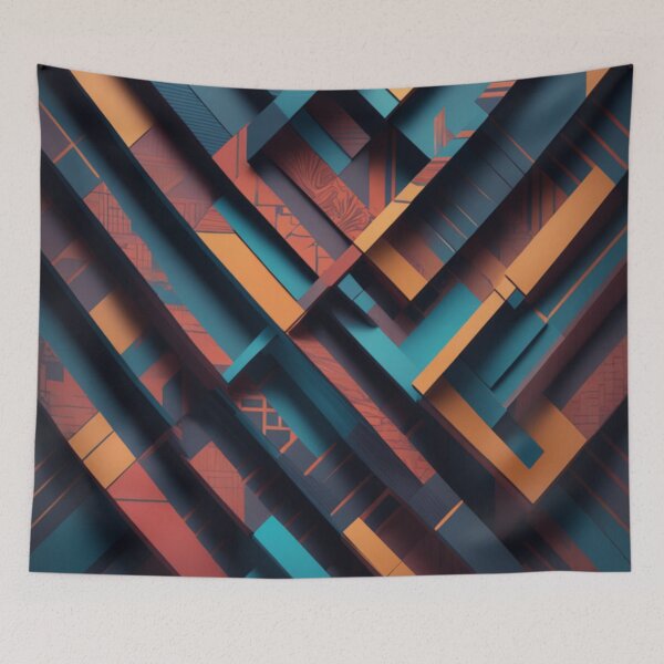 Item preview, Symmetrical Colorful Pattern. designed and sold by ExtraEm.