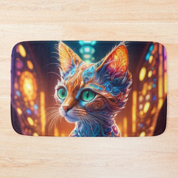 Item preview, Stained Glass Kitten #2 designed and sold by KyleandPrieteni.