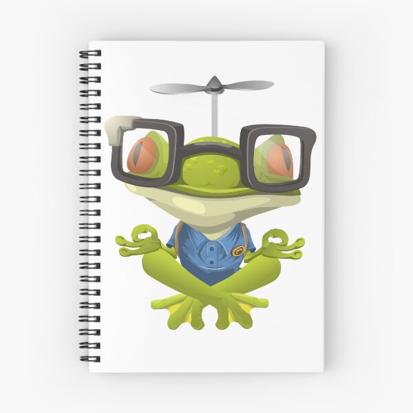 Item preview, I found myself at yoga class funny frog designed and sold by I-mydesign.
