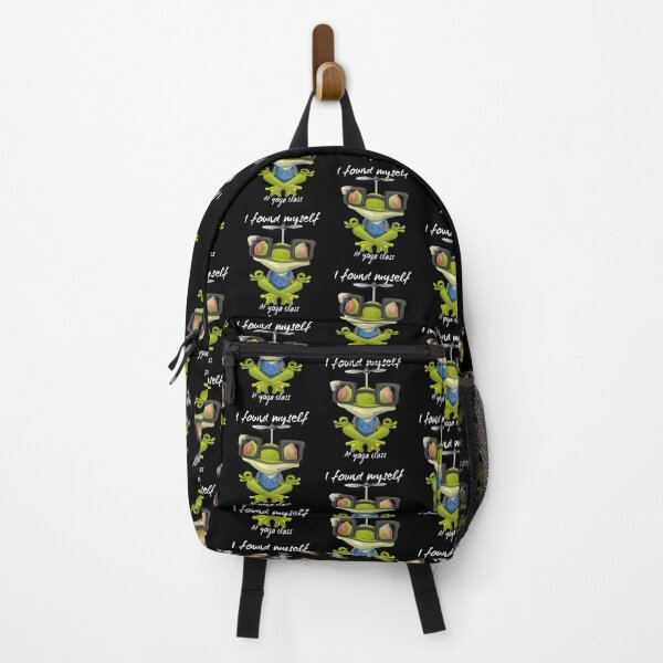 Item preview, I found myself at yoga class funny frog designed and sold by I-mydesign.