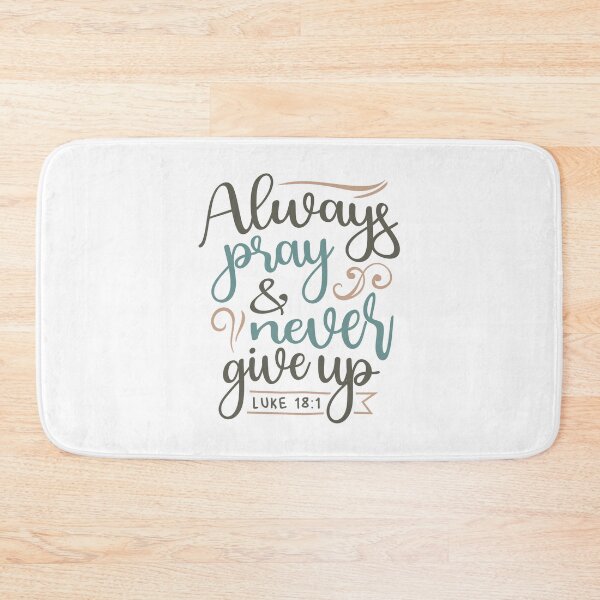 Item preview, Persistent Prayer - Luke 18:1 Christian Design designed and sold by cidolopez.