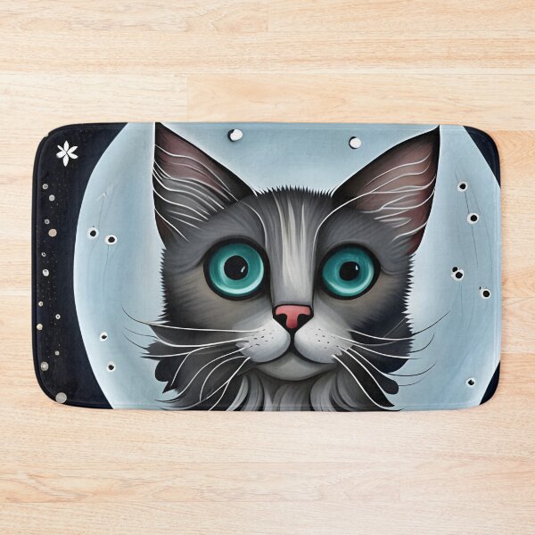 Item preview, Kitty Stars and Moon designed and sold by Reclining Buddha Cat.