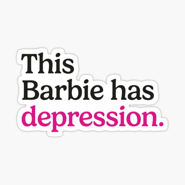 Barbie Depression  Backpack for Sale by SilverFantasy