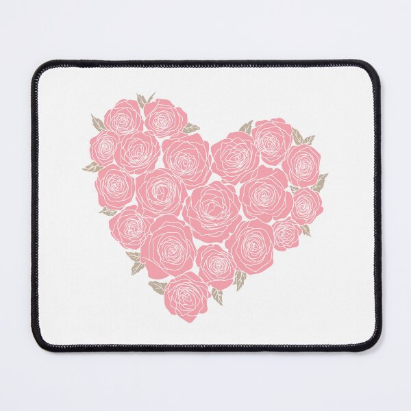 Item preview, A heart filled with pink roses designed and sold by Tasha-design.