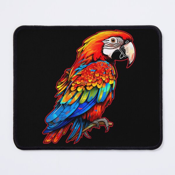 Item preview, Colourful Scarlet Macaw designed and sold by VelvetRoom.