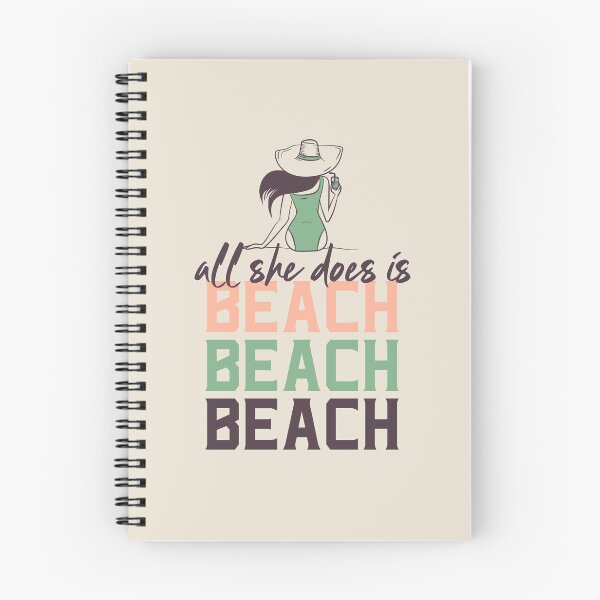 Item preview, All She Does is Beach! Variation 4 designed and sold by PlayaPlayas.