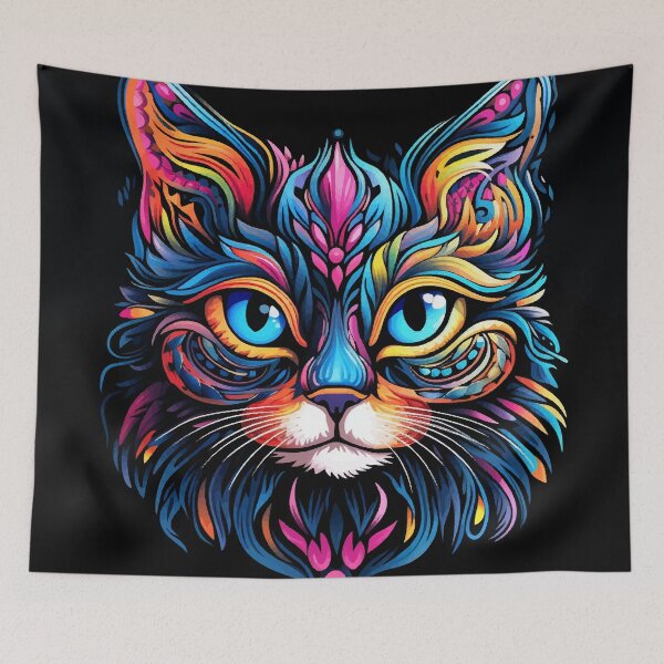 Item preview, Colorful Cat designed and sold by VelvetRoom.