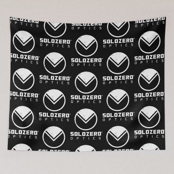 Item preview, MW 2 II Solozero Optics Weapons Company Logo (White) - High Resolution, Weathered Effect designed and sold by BurlesonAngelic.