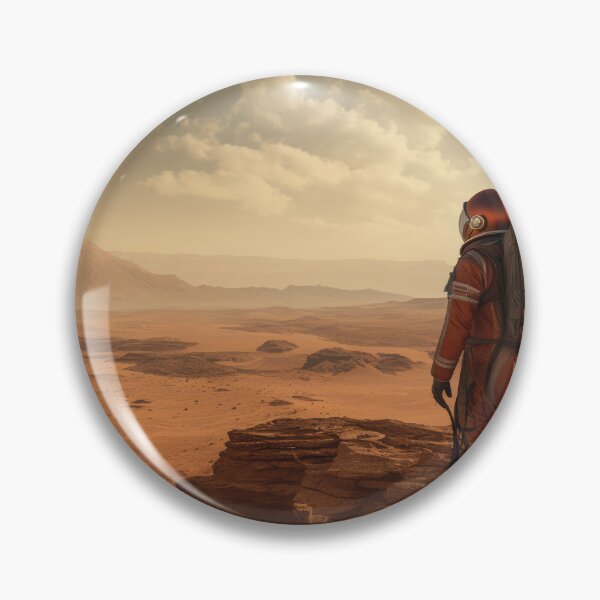 Item preview, Martian Astronaut Exploring Mars designed and sold by Peter LOPEZ.