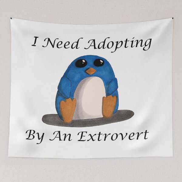 Item preview, Extrovert Needed designed and sold by Ryzan35.