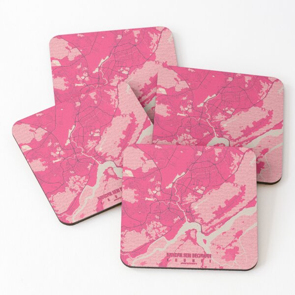 Item preview, Bandar Seri Begawan City Map of Brunei  - Blossom designed and sold by deMAP.