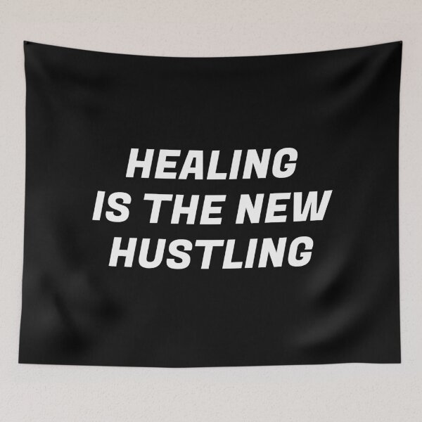 Item preview, HEALING IS THE NEW HUSTLING designed and sold by Inspirationmotivation.