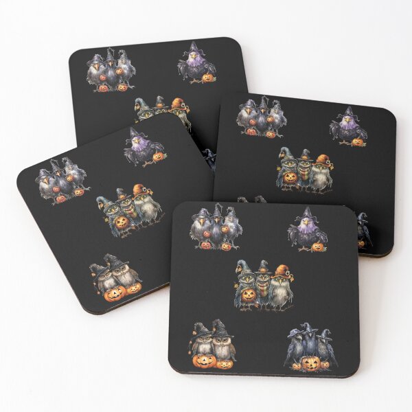 Item preview, Cute and Creepy Halloween Birds, pumpin designed and sold by Sunmoonlove.