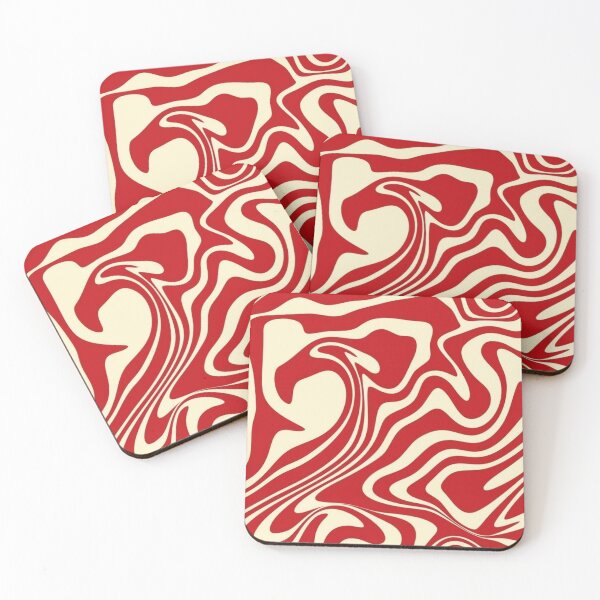 Item preview, Red wave designed and sold by sofs-52.