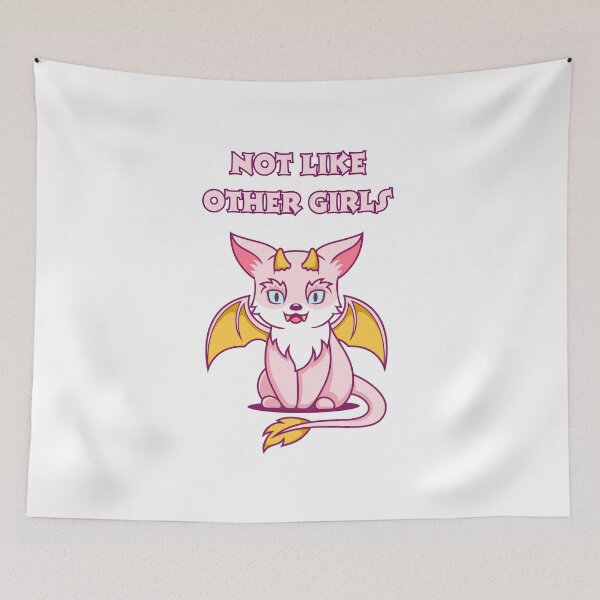 Item preview, Kitten dragon - Not like other girls designed and sold by ElLocoMus.