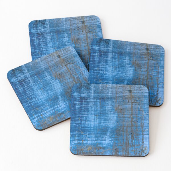 Item preview, Blue and black background metal designed and sold by homydesign.