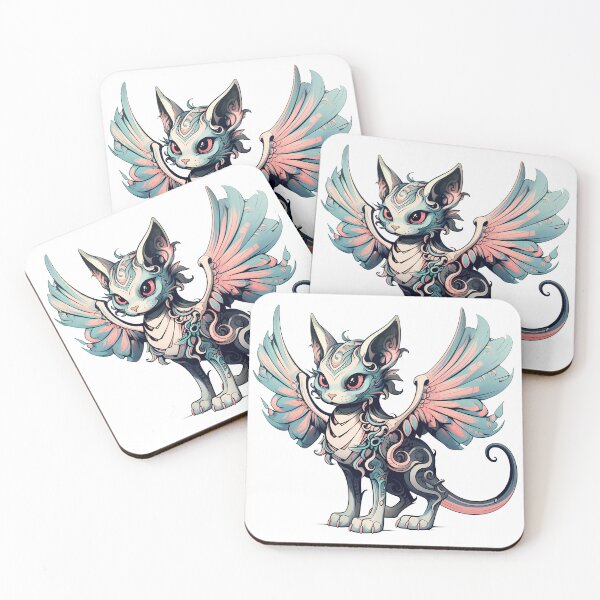 Item preview, Fantasy Dragon Cat – Mythical Creature Fusion Digital Art designed and sold by SchorlCraft.