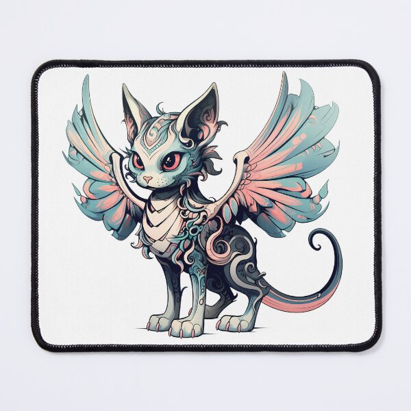Item preview, Fantasy Dragon Cat – Mythical Creature Fusion Digital Art designed and sold by SchorlCraft.