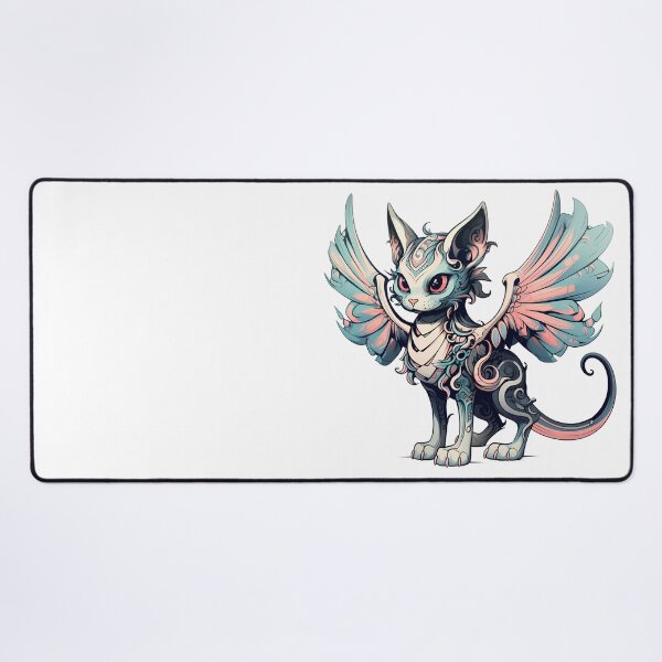 Item preview, Fantasy Dragon Cat – Mythical Creature Fusion Digital Art designed and sold by SchorlCraft.