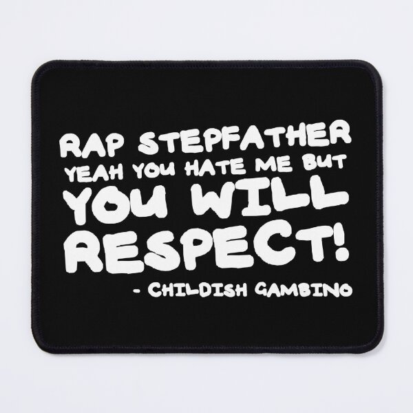 Item preview, Rap Stepfather - Yeah you hate me but you will respect! designed and sold by The Cosmic Turtle.