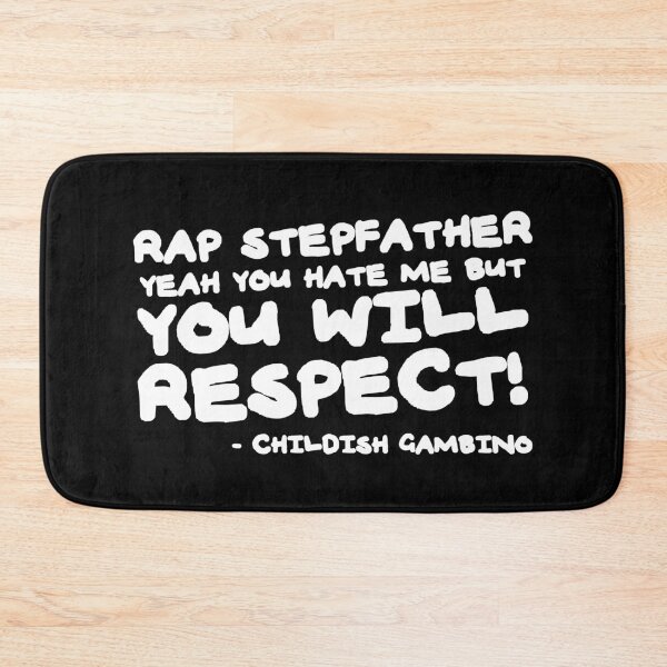 Item preview, Rap Stepfather - Yeah you hate me but you will respect! designed and sold by The Cosmic Turtle.