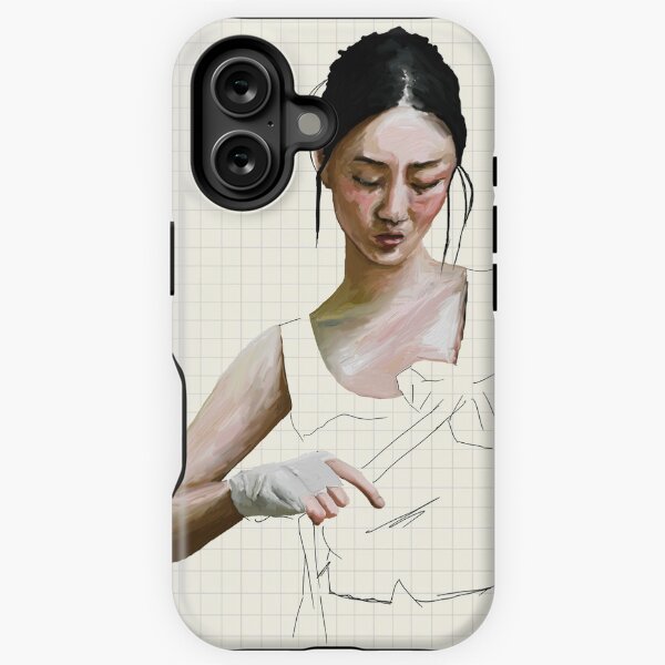 Vista previa del artículo con la obra «Combatiente», diseñado y vendido por Kate Morrow.