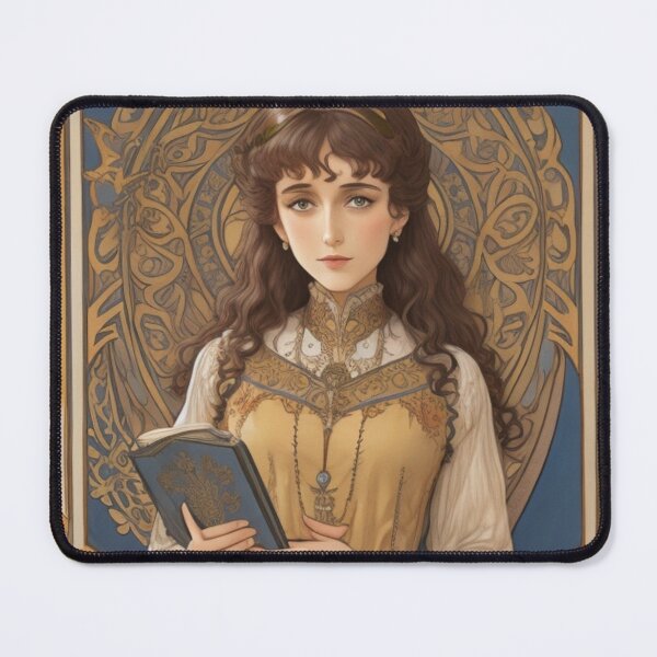 Item preview, Reading Art Nouveau designed and sold by Wolkentee.