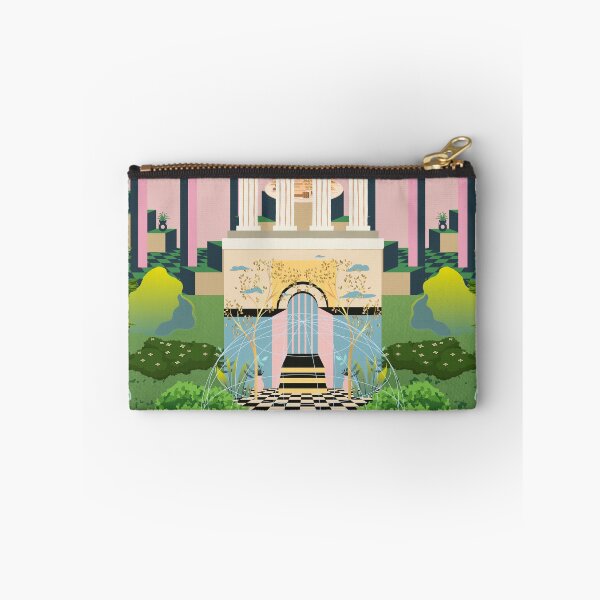 Item preview, Mistic temple, Garden, nature, night and day, sun and moon, trees designed and sold by Sugar Wisdom .
