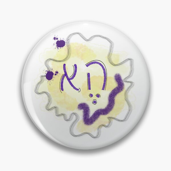 Item preview, Gender Neutral Hebrew Pronoun, Nonbinary Colors designed and sold by Jewish Language Project.