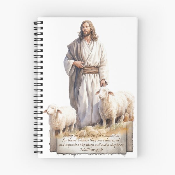 Item preview, He felt compassion Matthew 9:36 designed and sold by WideIsTheGate.