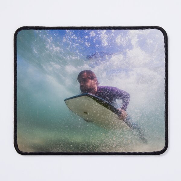 Item preview, Bodyboarder duck diving a wave designed and sold by homydesign.