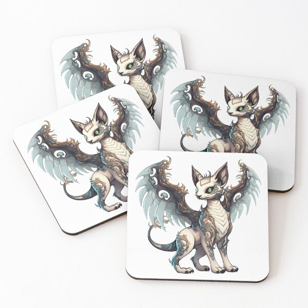 Item preview, Fantasy Dragon Cat – Mythical Creature Fusion Digital Art designed and sold by SchorlCraft.