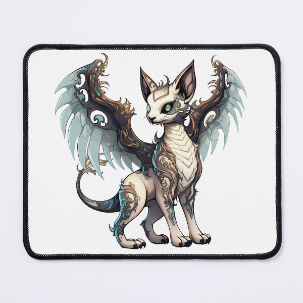 Item preview, Fantasy Dragon Cat – Mythical Creature Fusion Digital Art designed and sold by SchorlCraft.