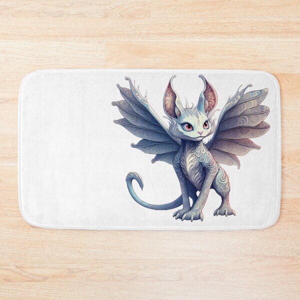 Item preview, Fantasy Dragon Cat – Mythical Creature Fusion Digital Art designed and sold by SchorlCraft.