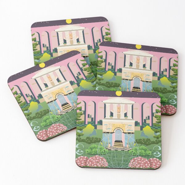 Item preview, Mistic temple, Garden, nature, night and day, sun and moon, trees designed and sold by Sugar Wisdom .