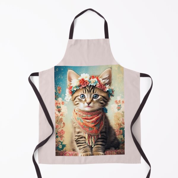 Item preview, Super Cute & Stylishly Adorable Boho Kitten designed and sold by bobbi-gyre.