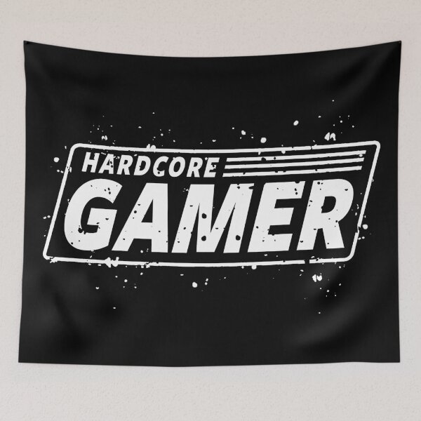 Item preview, GAMING - GAMER - HARDCORE GAMER designed and sold by ShirtWreck.