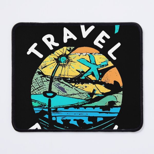 Item preview, Travel buddies around the world airplane designed and sold by Urban Charms.