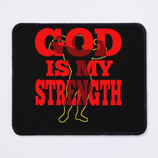 Item preview, God is my strength designed and sold by Creative Expressions By JLDesigns.