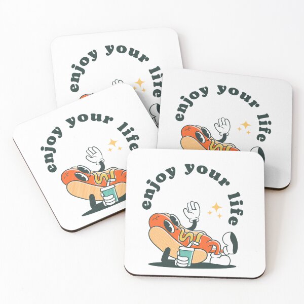 Item preview, Enjoy your life ~ HOTDOG ?  designed and sold by BeatBoutiqueArg.
