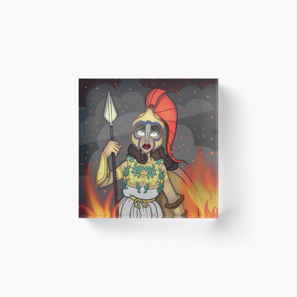 Item preview, Athena and the Fire designed and sold by Portfolio Run.