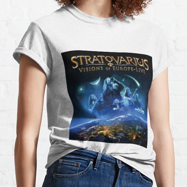 New Stratovarius The Chosen One Album Cover Men's Black T-Shirt