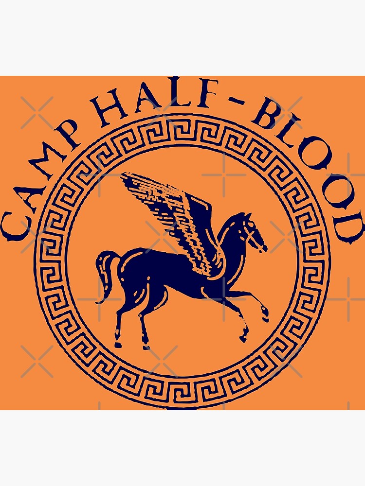 Percy Jackson Camp Half Blood Logo Trendy - Ink In Action