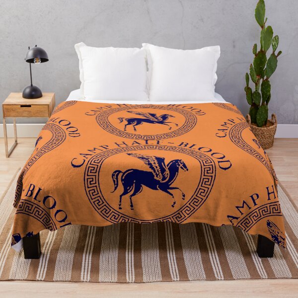 Item preview, percy jackson and the olympians series logo camp half blood t shirt designed and sold by ironpalette.