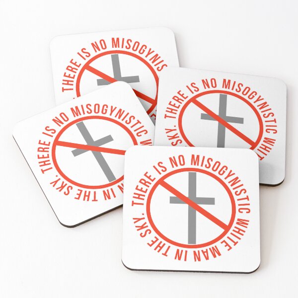 Item preview, There is no misogynistic white man in the sky designed and sold by Rachel the Artist .